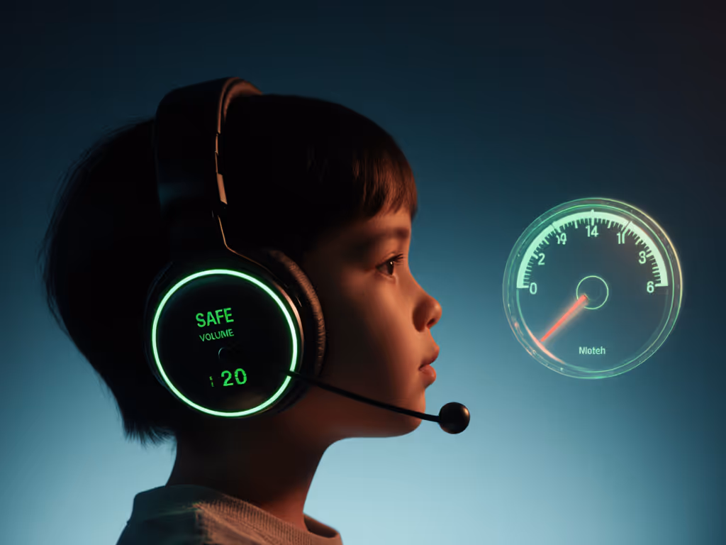 child_listening_to_headphones_with_decibel_meter
